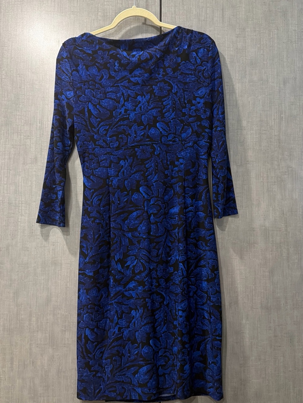 Ralph Lauren Blue Floral Maxi Dress